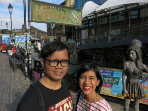 Di salah satu bagian dalam Camden Market.