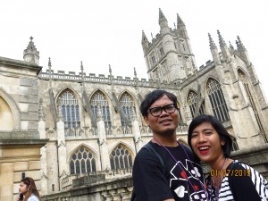 Salah satu gedung di Bath, kayaknya sih gereja.